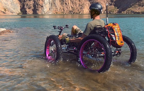 Квадрицикл trikexplor recumbent