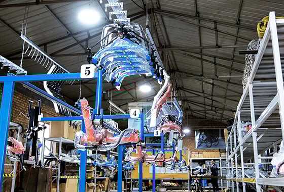 Завод Motrike в Китае