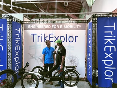 Команда Motrike принимает участие в выставке