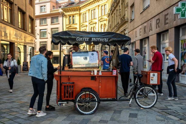 coffee cart trike