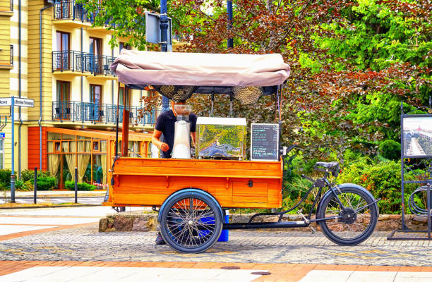 coffee trike on the street