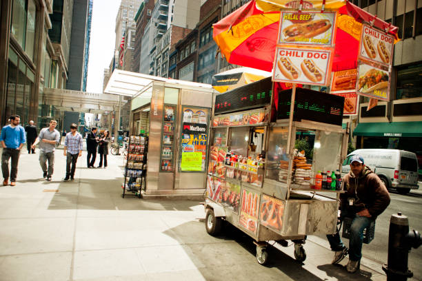 Mobile hot dog stand