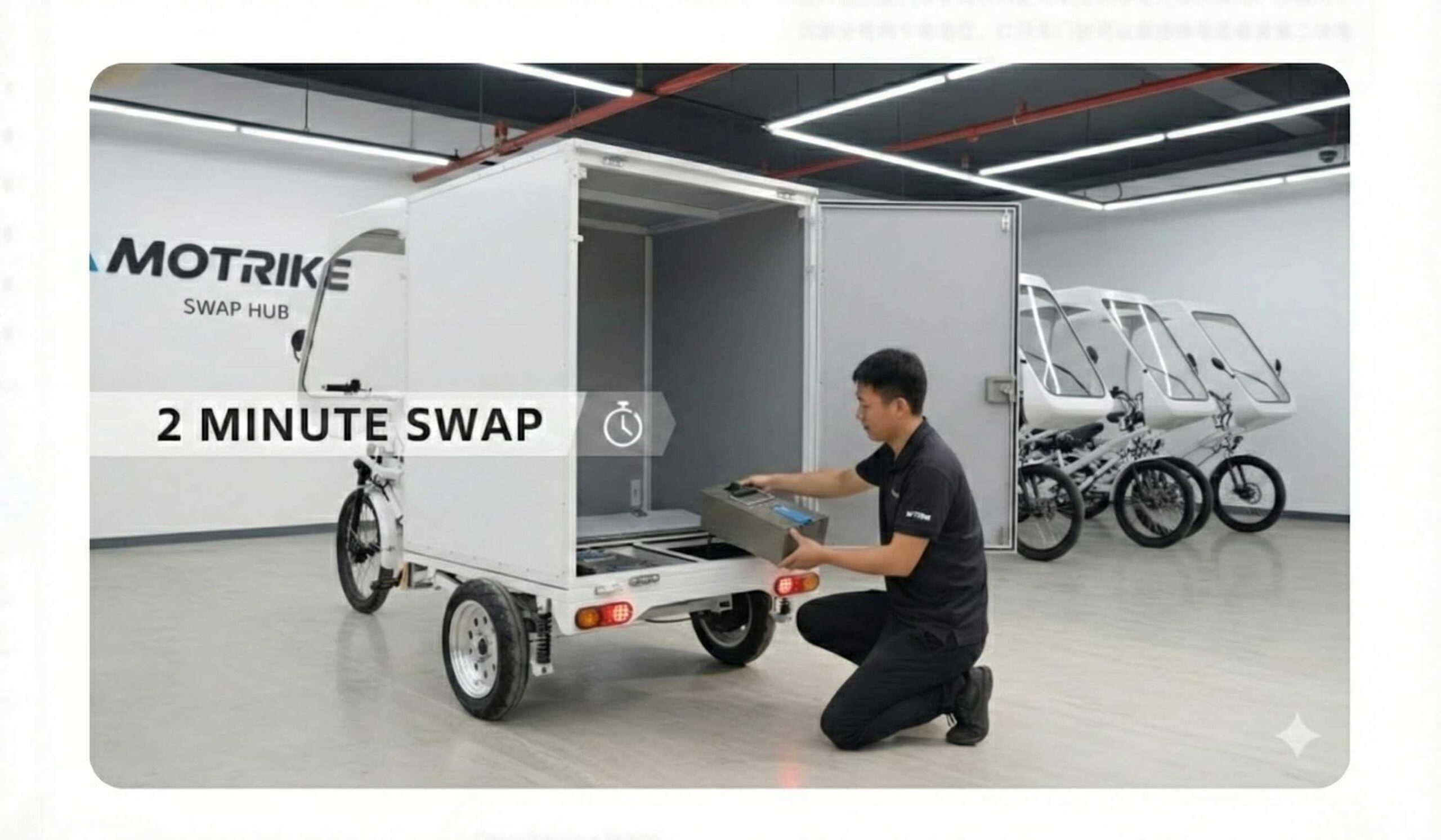 Battery swap station operation